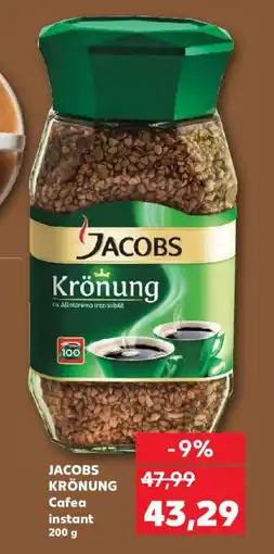 Kaufland JACOBS KRÖNUNG Cafea instant Ofertă