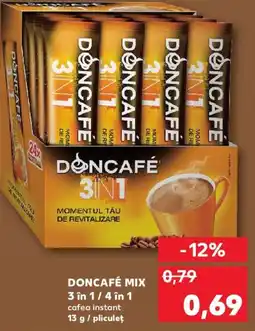 Kaufland DONCAFÉ MIX 3 in 1 / 4 in 1 Ofertă