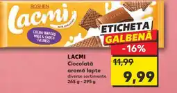 Kaufland LACMI Ciocolată aromă lapte Ofertă