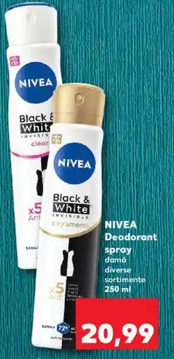 Kaufland NIVEA Deodorant spray Ofertă