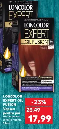 Kaufland LONCOLOR EXPERT OIL FUSION Vopsea pentru păr Ofertă