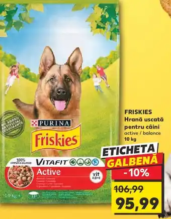 Kaufland FRISKIES Hrană uscată pentru câini Ofertă