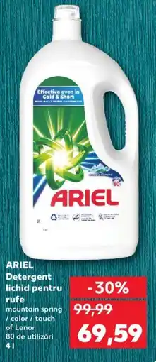 Kaufland ARIEL Detergent lichid pentru rufe Ofertă