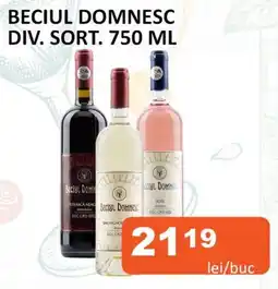 BECIUL DOMNESC DIV. SORT. 750 ML