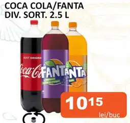 Unicarm COCA COLA/FANTA DIV. SORT. 2.5 L Ofertă