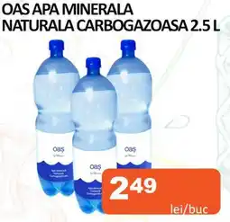 OAS APA MINERALA NATURALA CARBOGAZOASA 2.5 L