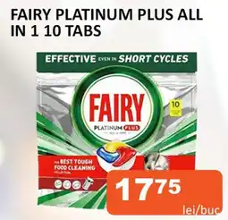 Unicarm FAIRY PLATINUM PLUS ALL IN 1 10 TABS Ofertă