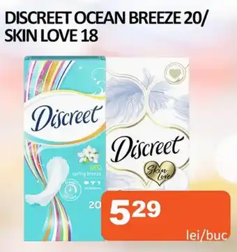 Unicarm DISCREET OCEAN BREEZE 20/ SKIN LOVE 18 Ofertă