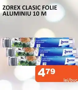 Unicarm ZOREX CLASIC FOLIE ALUMINIU 10 M Ofertă