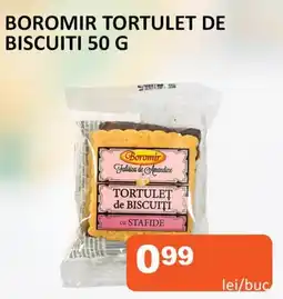 BOROMIR TORTULET DE BISCUITI 50 G