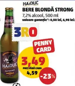 BERE BLONDĂ STRONG