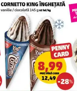 Penny CORNETTO KING INGHEȚATĂ Ofertă