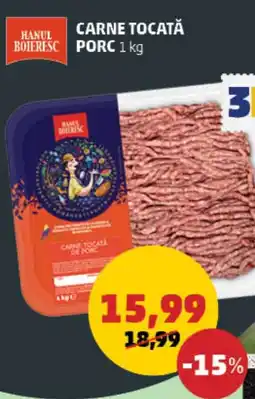 Penny CARNE TOCATĂ PORC Ofertă