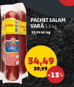 Penny PACHET SALAM VARĂ Ofertă