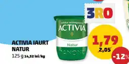 Penny ACTIVIA IAURT NATUR Ofertă