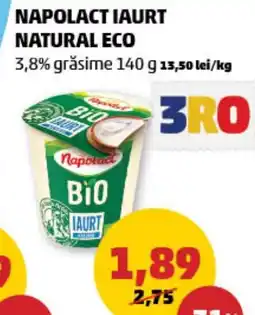 Penny NAPOLACT IAURT NATURAL ECO Ofertă
