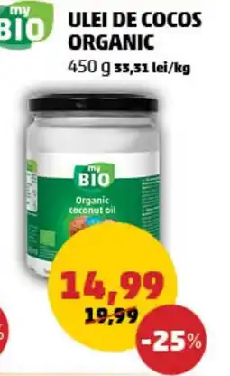 Penny ULEI DE COCOS ORGANIC Ofertă