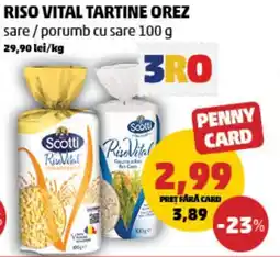 Penny RISO VITAL TARTINE OREZ Ofertă