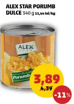 Penny ALEX STAR PORUMB DULCE Ofertă