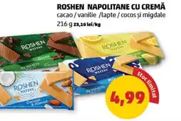 Penny ROSHEN NAPOLITANE CU CREMĂ Ofertă