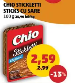 Penny CHIO STICKLETTI STICKS CU SARE Ofertă