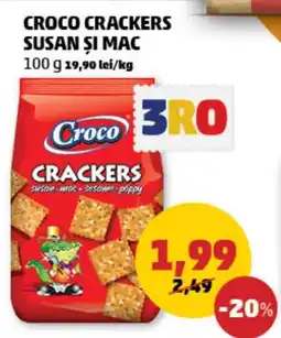 Penny CROCO CRACKERS SUSAN ȘI MAC Ofertă