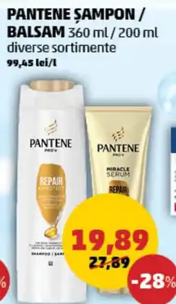 Penny PANTENE SAMPON / BALSAM Ofertă