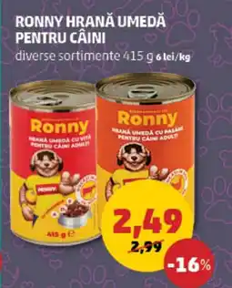 Penny RONNY HRANĂ UMEDĂ PENTRU CÂINI Ofertă