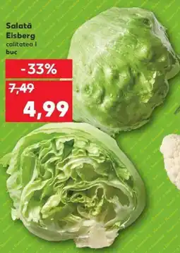 Kaufland Salată Eisberg Ofertă