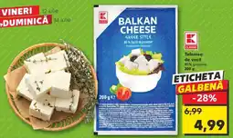 Kaufland Telemea de vacă Ofertă