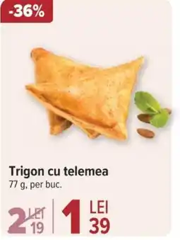 Trigon cu telemea