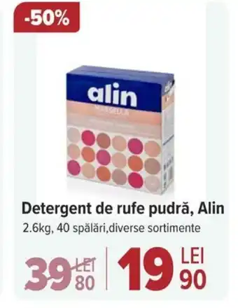 Carrefour Market Detergent de rufe pudră, Alin Ofertă