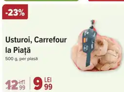 Carrefour Usturoi, Carrefour la Piaţă Ofertă