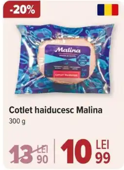 Carrefour Cotlet haiducesc Malina Ofertă
