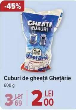 Carrefour Cuburi de gheață Ghețărie Ofertă
