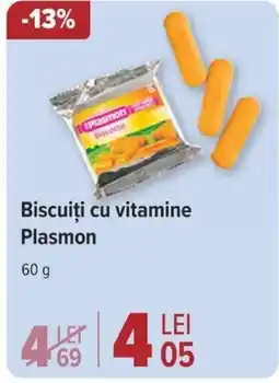 Carrefour Biscuiți cu vitamine Plasmon Ofertă