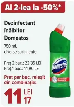 Carrefour Dezinfectant înălbitor Domestos Ofertă
