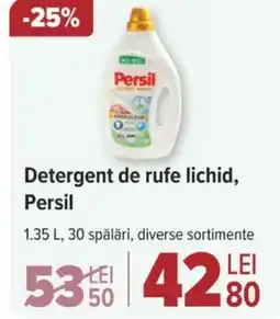 Carrefour Detergent de rufe lichid, Persil Ofertă