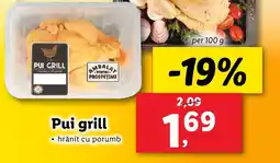 Lidl Pui grill Ofertă