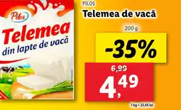 Lidl PILOS Telemea de vacă Ofertă