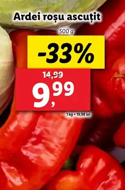 Lidl Ardei roşu ascuțit Ofertă