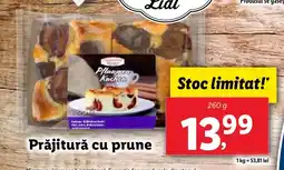 Lidl Prăjitură cu prune Ofertă