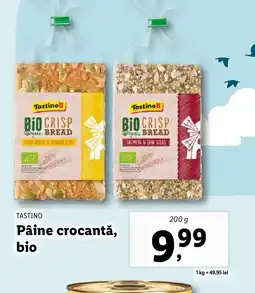 Lidl TASTINO Pâine crocantă, bio Ofertă