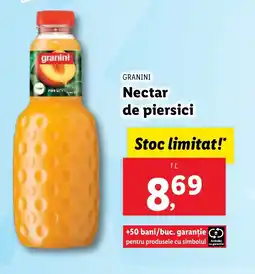 GRANINI Nectar de piersici 1L