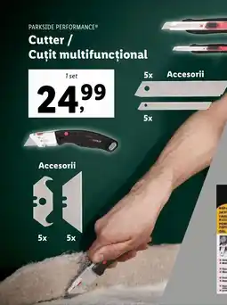 Lidl PARKSIDE PERFORMANCE® Cutter/ Cuțit multifuncțional Ofertă