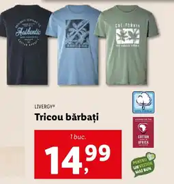 Lidl LIVERGY® Tricou bărbați Ofertă
