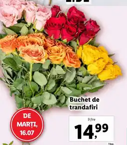 Lidl Buchet de trandafiri Ofertă