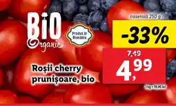 Lidl Roşii cherry prunișoare, bio Ofertă