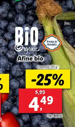 Lidl Afine bio Ofertă