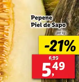Lidl Pepene Piel de Sapo Ofertă